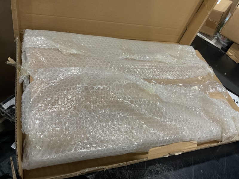 Condition photo showing Good Condition for 5 pcs wire rack covers 24×12 in, wood grain pvc shelf covers with led motion light &labels, renter friendly, easy-cut moisture-resistant no-tool, no-drill install for pantry, laundry, kitchen, garage 12"w x 24"l
