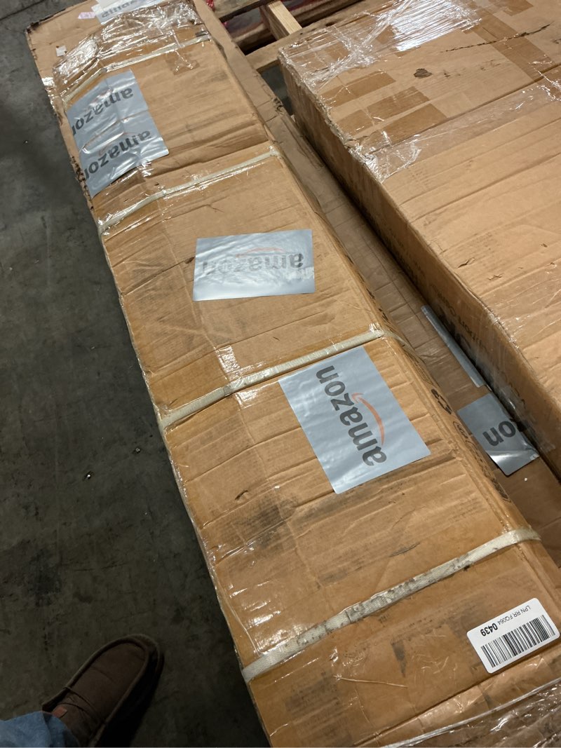 Condition photo showing As Is for 2 Ton Hydraulic Engine Hoist Crane with Lever, Folding Heavy-Duty Cherry Picker with 6 Locking Wheels & 4 Boom Positions, for Truck/SUV Engines, Garage Workshop, Industrial Lifting (Net Wt. 168 lbs) Engine Hoist with Lever Blue