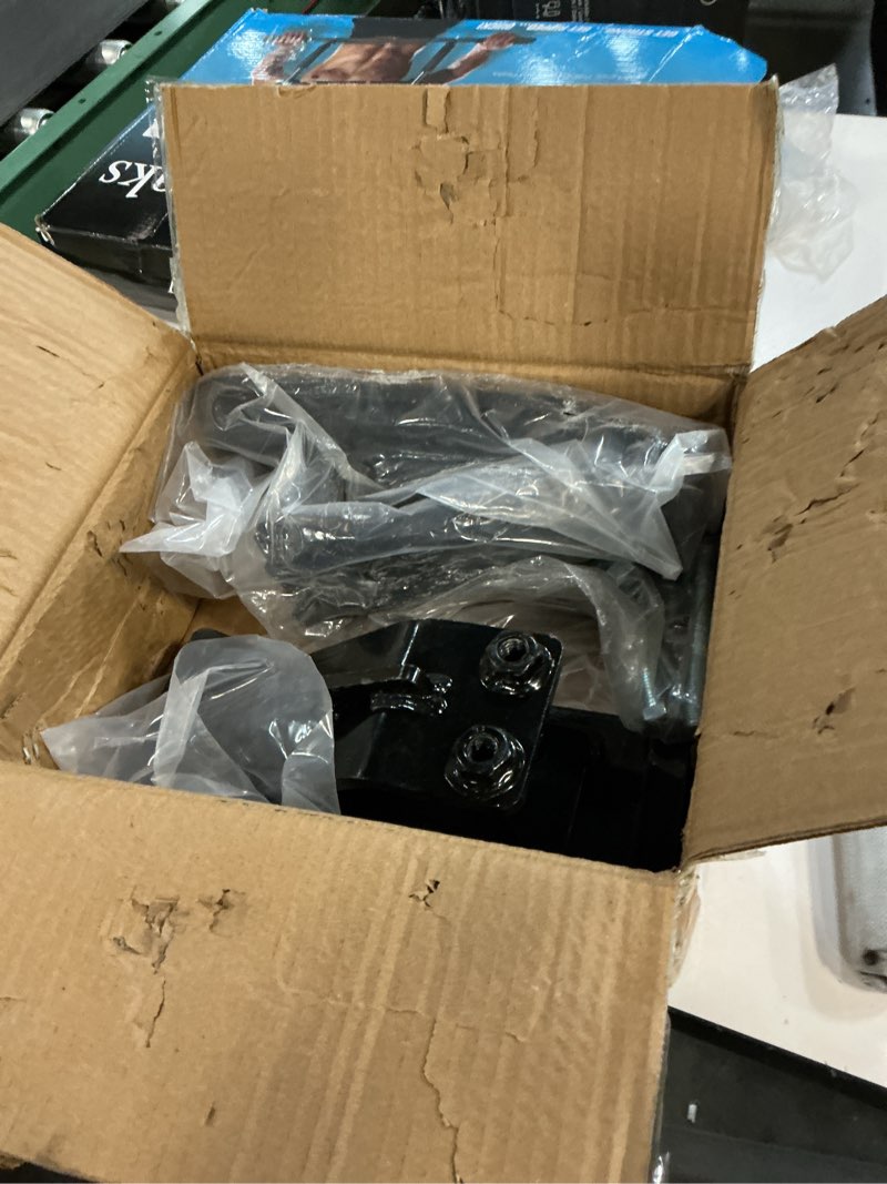 Condition photo showing Good Condition for Tractor Bucket Protector, 2PCS Black Ski Edge Protector, Lawn Groomer Anti-Skid Protector Anti-Skid Edge Protector, Heavy Duty Steel Bucket Attachment with 10mm Tick Reinforced Screw