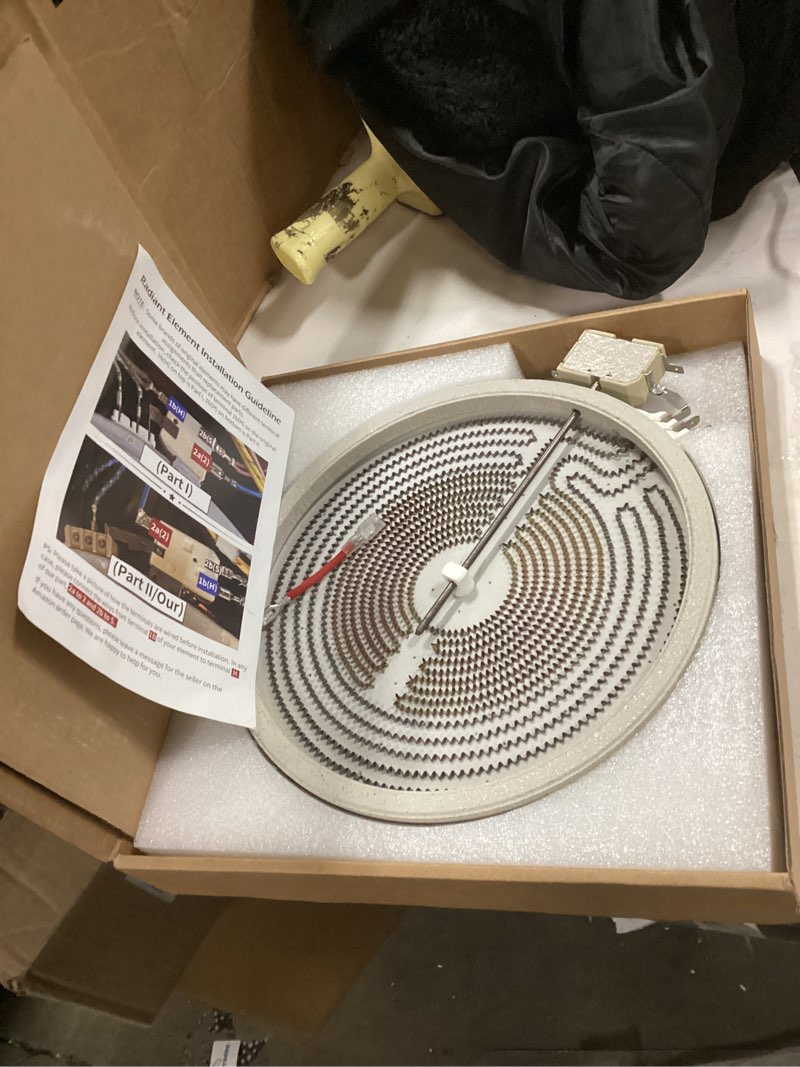 Condition photo showing New/Like New for Upgraded W11517959 W10275048 10" Radiant Surface Element Compatible with whirlpool, Ken-more, and KitchenAid Heating Element Series, Replaces:W10169799, W10823729, W10350485, AP7012212