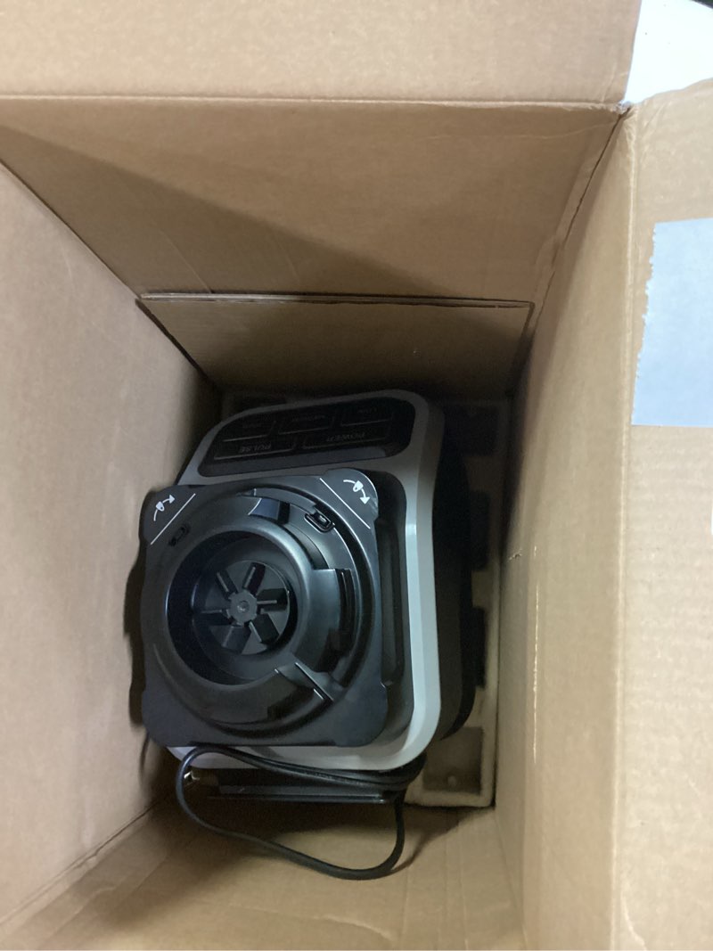 Condition photo showing As Is for ninja bl610 professional 72 oz countertop 1000-watt base and total crushing technology for-smoothies, ice and frozen fruit, black, blender + pitcher