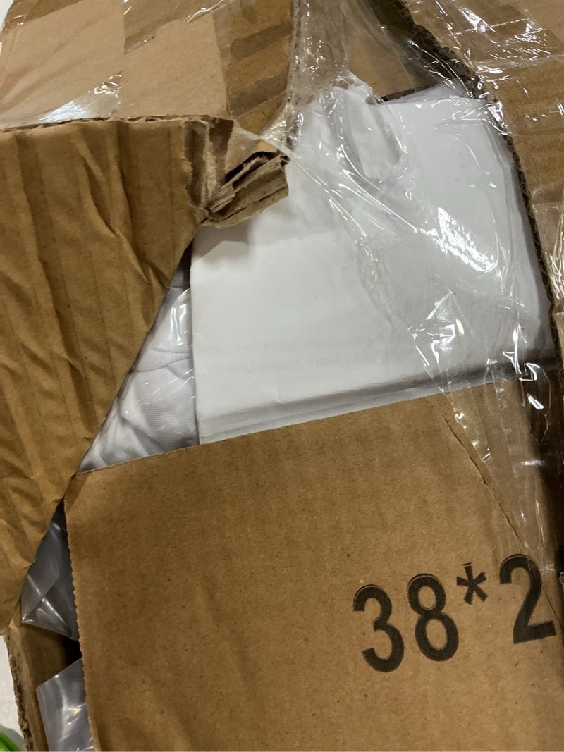 Condition photo showing Good Condition for 30 pcs spandex banquet chair covers, stretch dining chair cover universal fit slipcovers for wedding, party, banquet, event, celebration flat-front chairs (white) white - banquet chair 30 pcs