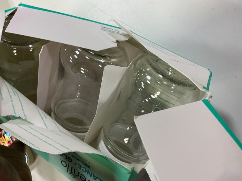 Condition photo showing Good Condition for evenflo 3pk balance wide-neck anti-colic baby bottles glass - 6oz