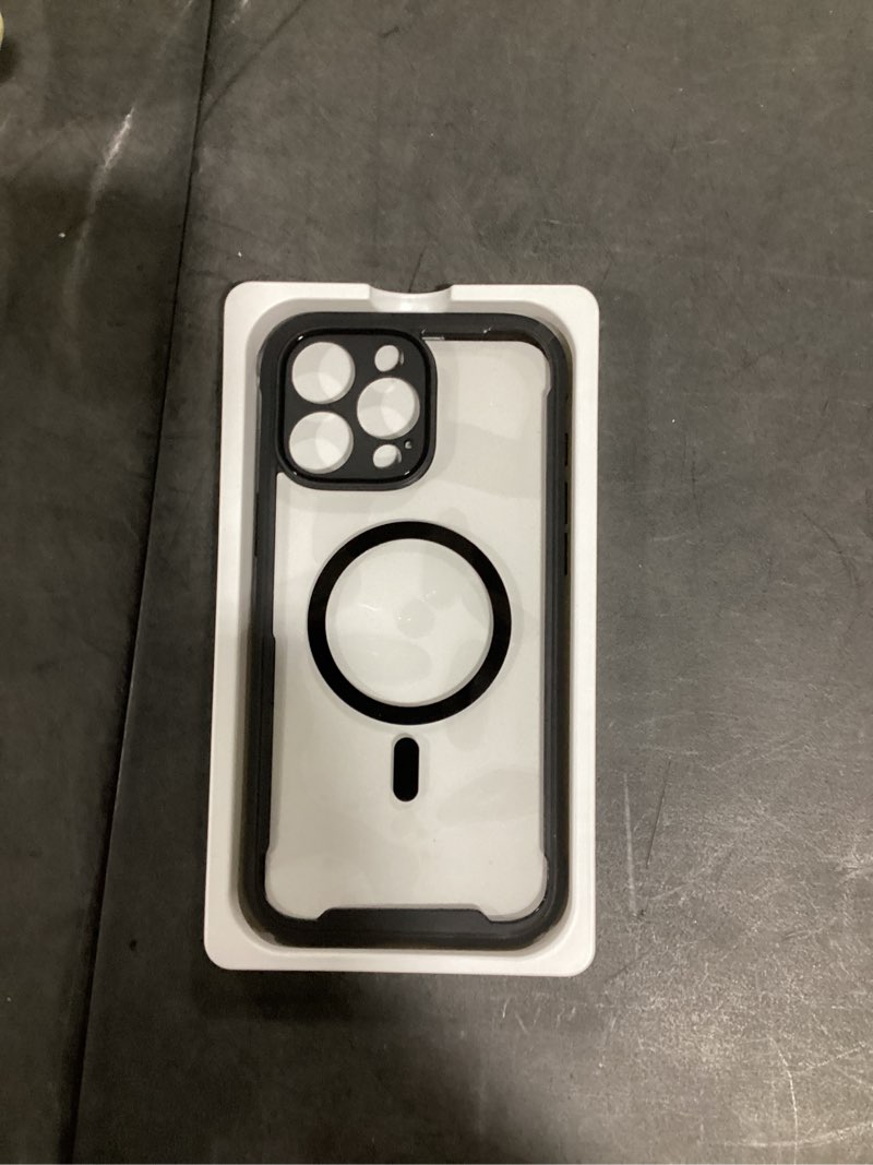 Condition photo showing Good Condition for miracase magnetic for iphone 16 pro max case 6.9'' [compatible with magsafe] full-body phone case with built-in glass screen protector& camera protector,drop proof 16 pro max cover,black iphone 16 pro max magnetic classic black