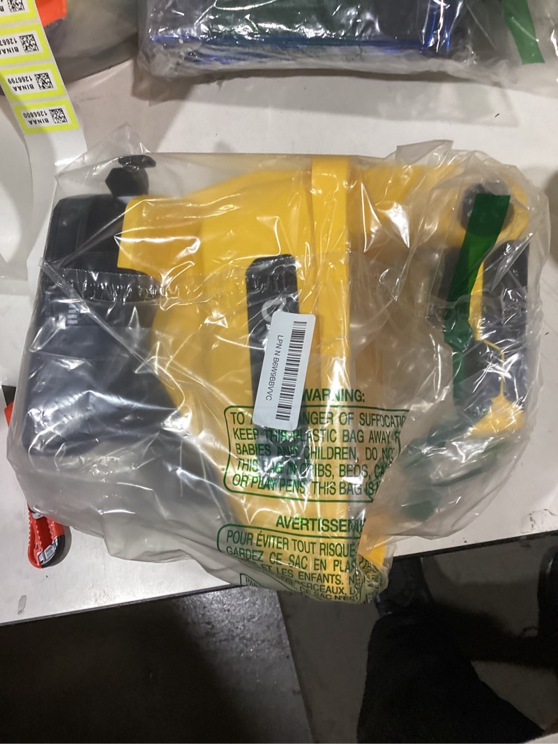 Condition photo showing As Is for Handheld Power Spreader Compatible for Dewalt 20V/60V Li-ion Battery, Available Year-Round, Grass Seeds, Rock Salt (Battery not Included)