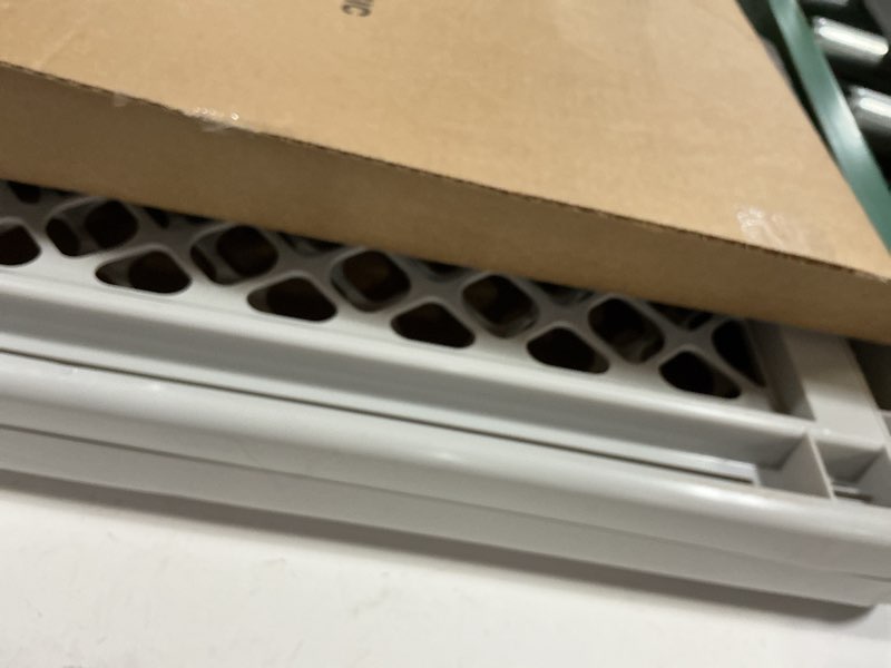 Condition photo showing As Is for toddleroo by north states supergate classic gray easy use baby gate  26  - 42