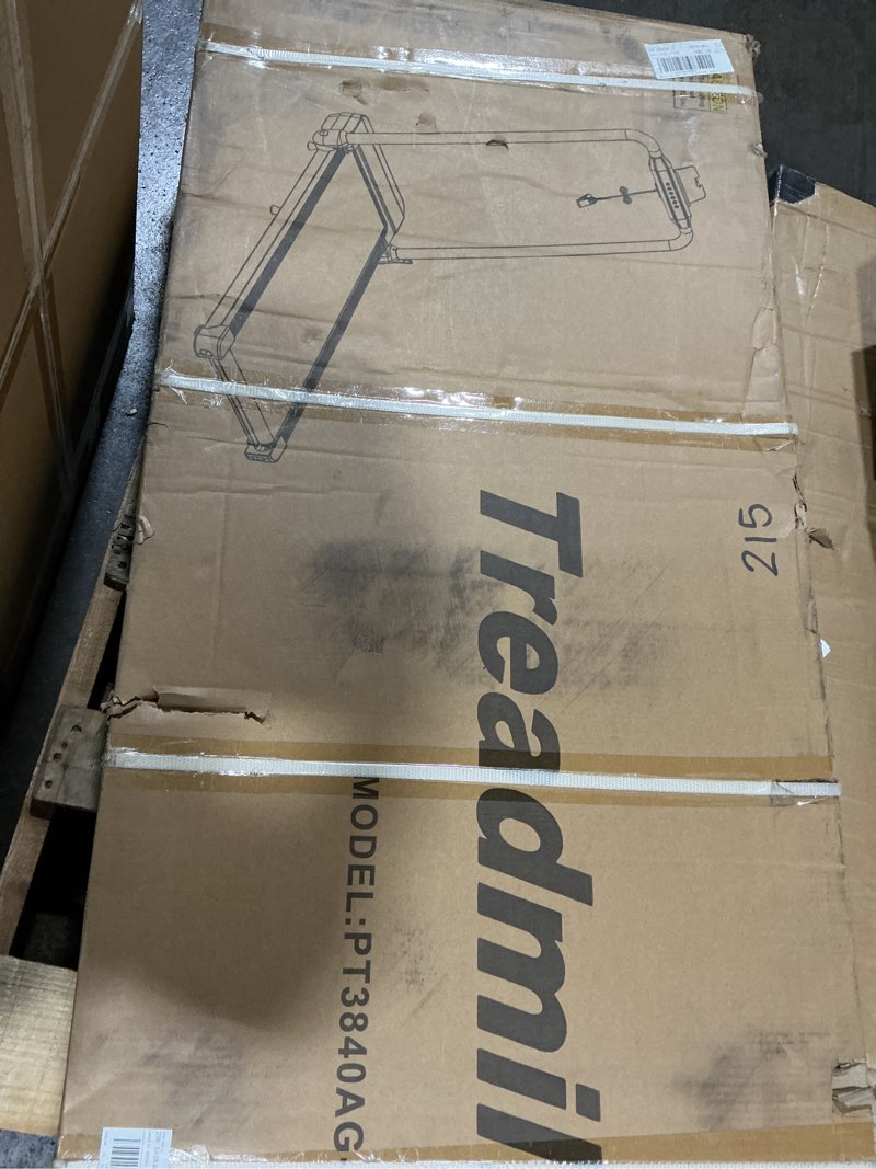 Condition photo showing As Is for Sperax Walking Treadmill Pad with APP, 3 in 1 Under Desk Treadmill, 400W Low Noise Walking Vibration Pad with Remote Control,Portable Treadmills for Home Office