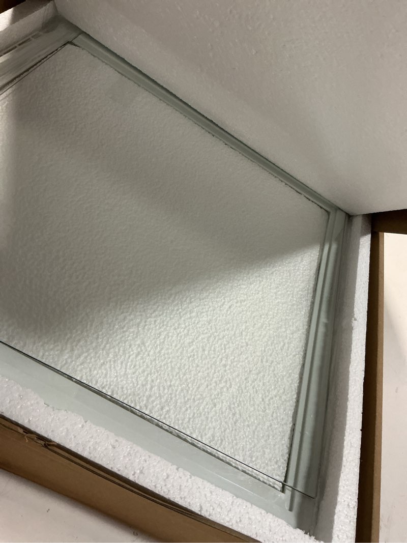 Condition photo showing Good Condition for 241969501 refrigerator shelf frame with glass compatible with frigidaire refrigerator, refrigerator drawer cover for refrigerator replacement shelf with 240443384 glass