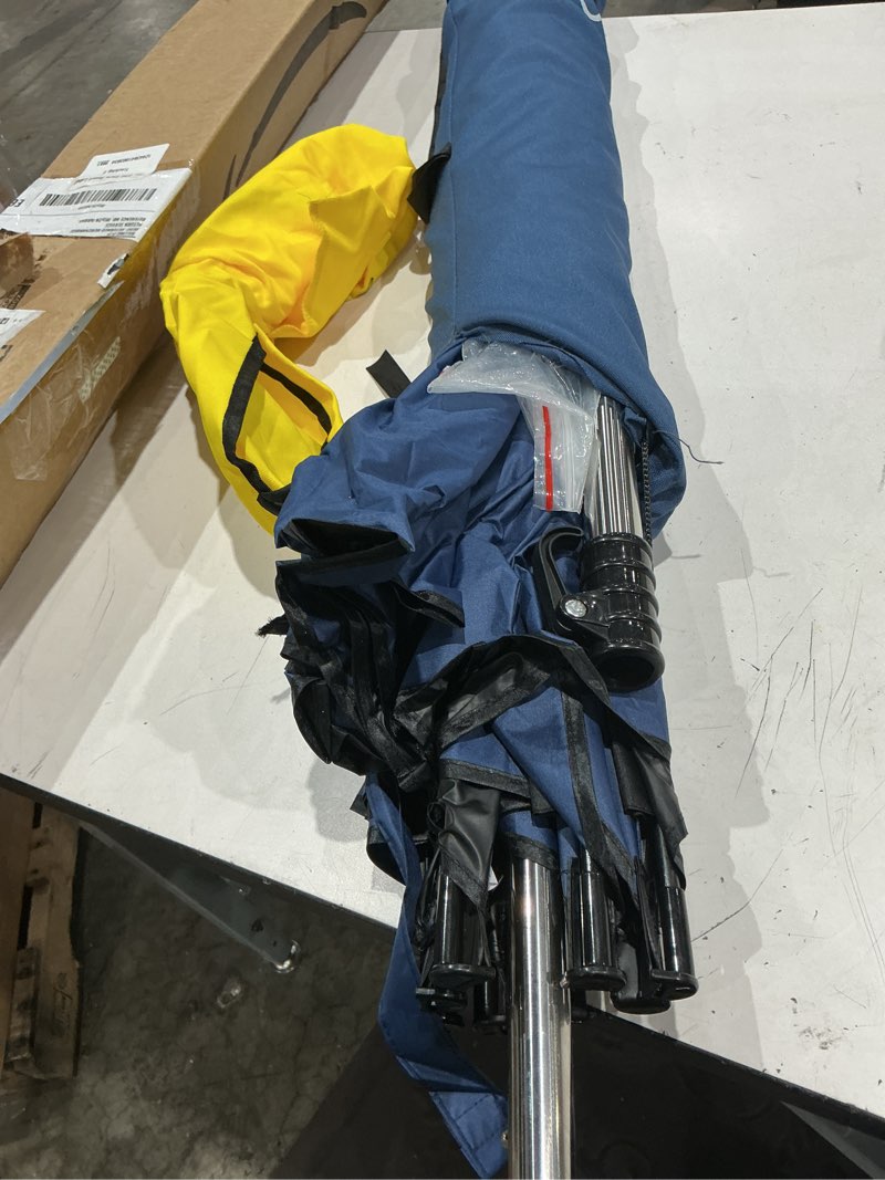 Condition photo showing Good Condition for sunphio beach umbrella 7.2 ft with sand anchor, heavy duty, high wind resistant, portable and large windproof beach umbrellas with sand bags for travel, best sun protection uv
