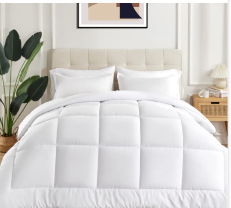 Sonive Bedding All-Season Duvet Made of Microfibre 200 GSM Soft... Learn More Visit size king