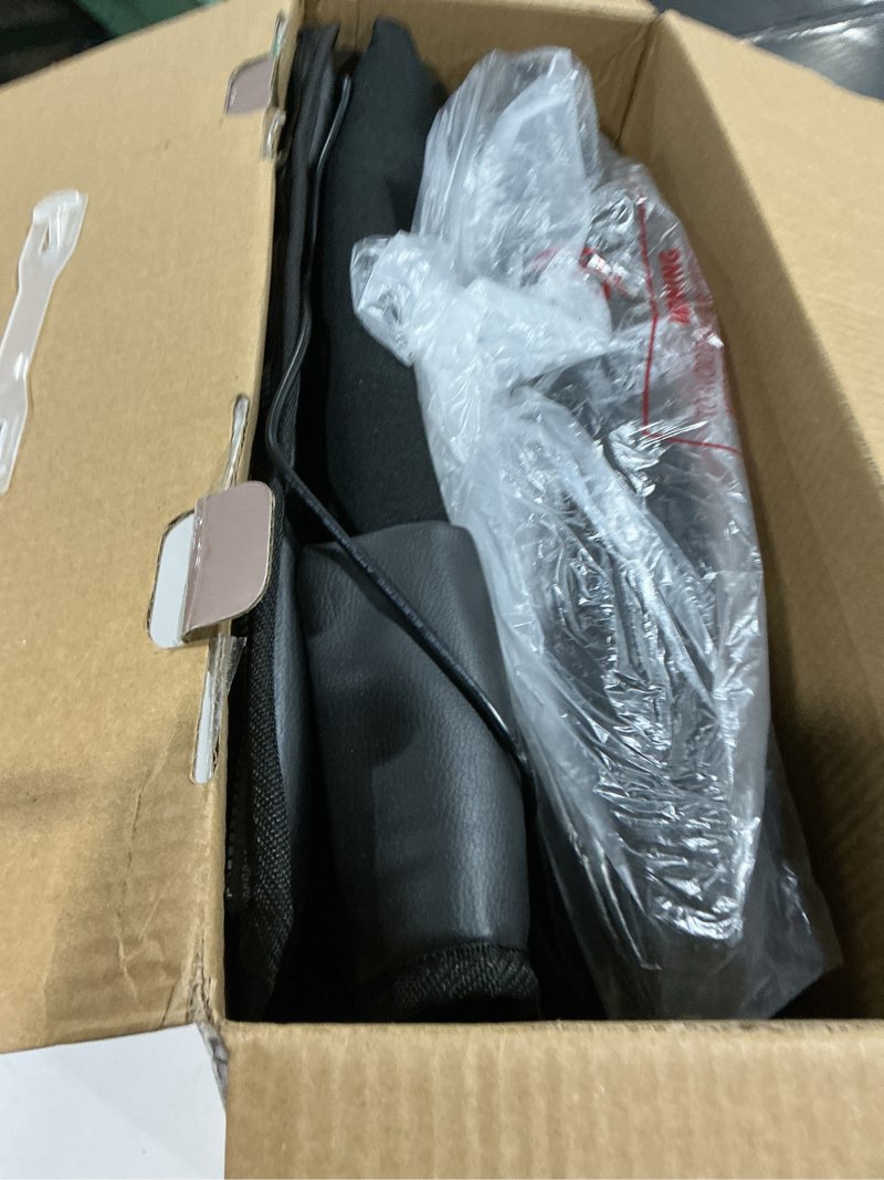 Condition photo showing As Is for Massage Mat, Detachable Neck Massager, Full Body Vibration Heating, Massage Pad with 10 Vibrating Motors and 9 Speed Settings for Home Office Use, Gift for Men Women Parents Christmas,Black