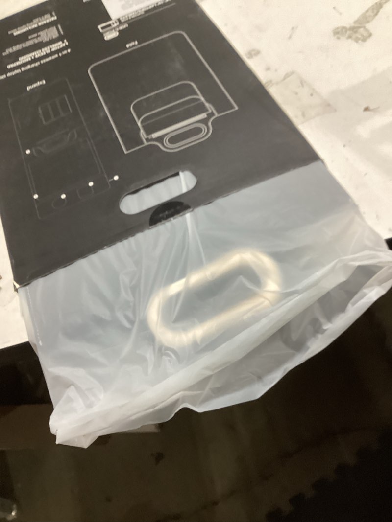 Condition photo showing Good Condition for micropack laptop sleeve with wireless charging, built-in detachable accessory organizer and metal handle, mouse pad and stand, leather laptop bag for 15 inch macbook/hp/dell, watch, headphones - black