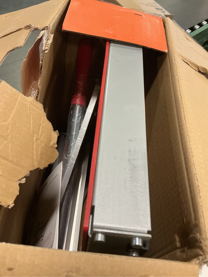 Condition photo showing Good Condition for 10mm Thick Floor Cutter - 13" Pro Vinyl Floor Cutter for LVP, LVT, WPC, SPC, PVC, VCT, Rigid Core Vinyl Flooring - Honing Stone Included - Manual Operation, No Electricity, No Noise