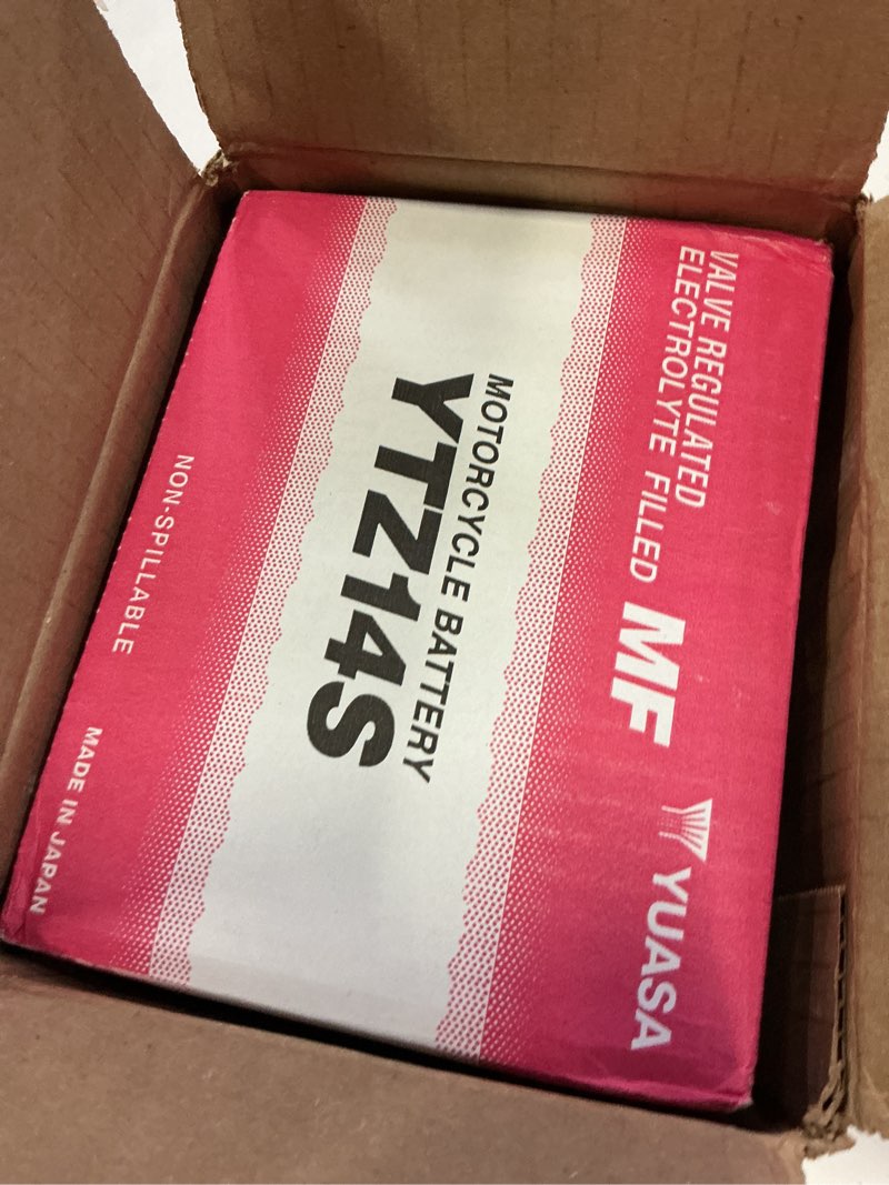 Condition photo showing New/Like New for yuasa ytz14s battery
