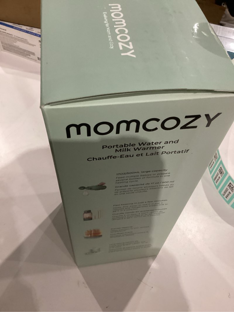 Condition photo showing Good Condition for Momcozy Portable Milk Warmer for Travel – Dual Heating Modes for Breast Milk & Water, Portable Bottle Warmer with Fast Heating & Long Battery Life, 17 Ounces Large Capacity, Purple Light Purple