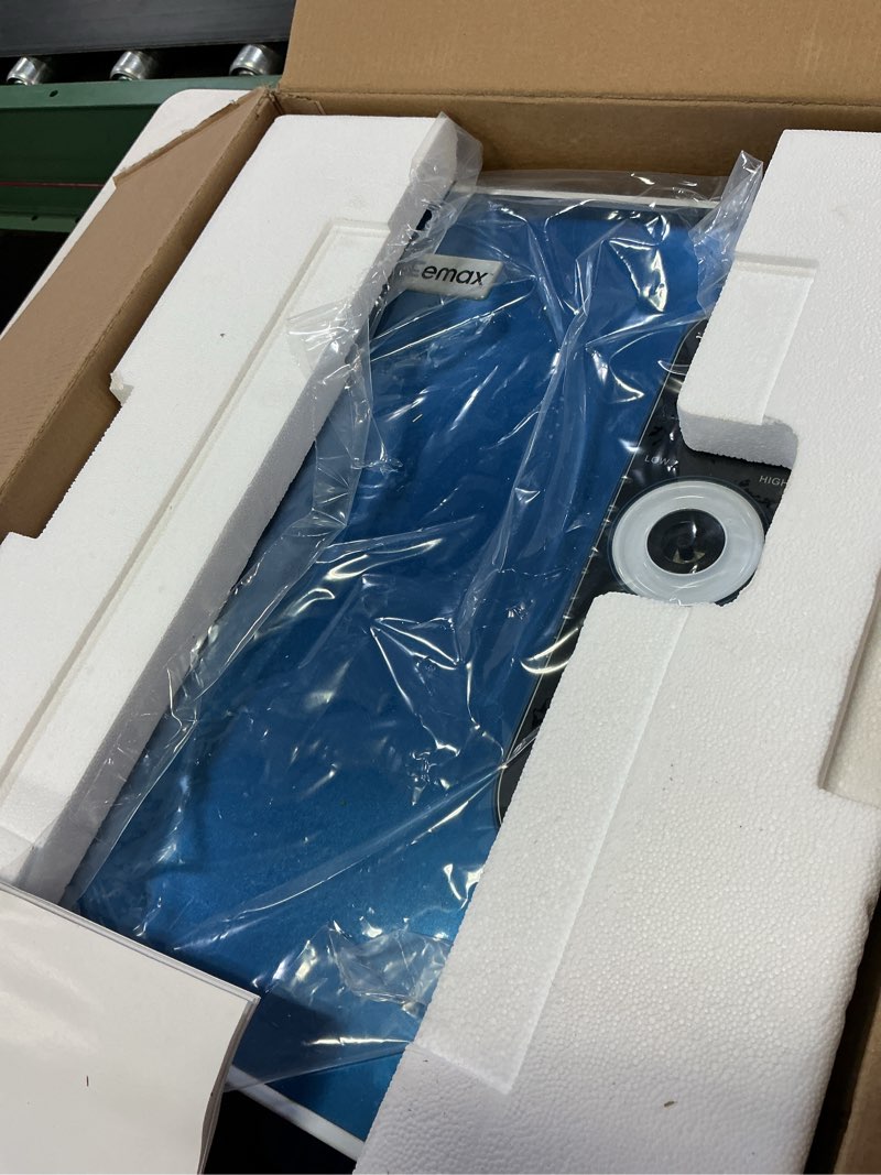 Condition photo showing Good Condition for eemax eem24018 electric tankless water heater, blue indoor installation