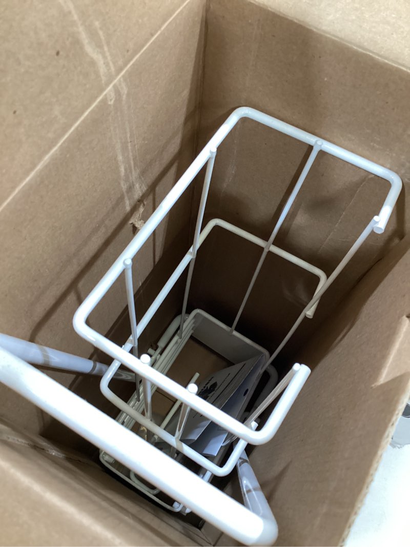 Condition photo showing As Is for aluminum can compactor white – 8/12/16oz metal can crusher heavy-duty wall-mounted smasher for aluminum seltzer, soda, beer cans and bottles for recycling
