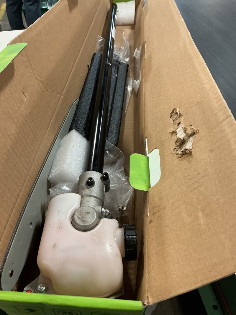 Condition photo showing As Is for kerlista replacement pole saw attachment compatible with weed eater snapper dewalt craftsman ryobi john deere worx troy-bilt and homelite multi-tool hus 28ld power head black