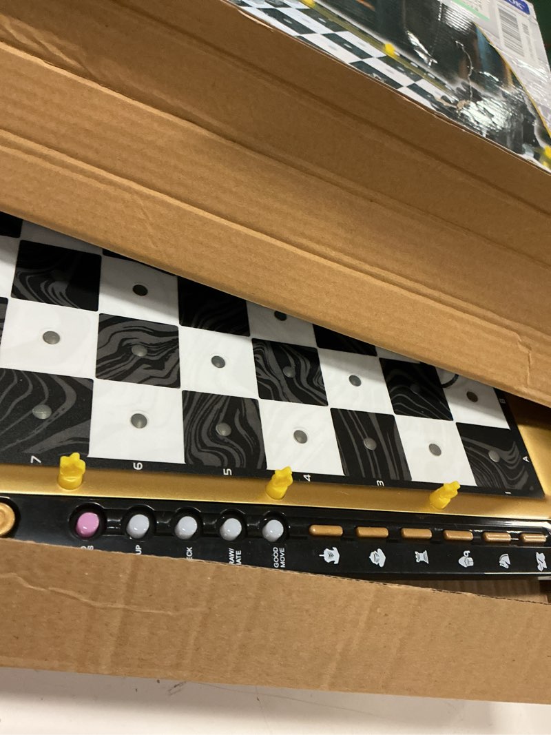 Condition photo showing Good Condition for Lexibook Harry Potter® Electronic Chess Game with Tactile Keyboard and Light and Sound Effects, 32 Pieces, 64 Levels of Difficulty, Family Board Game, CG3000HP