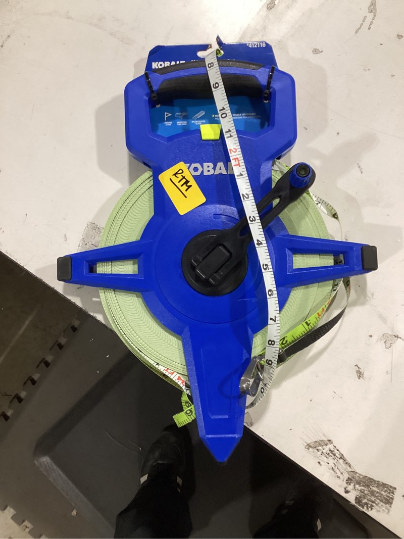 Condition photo showing As Is for Kobalt 300-ft Long Tape