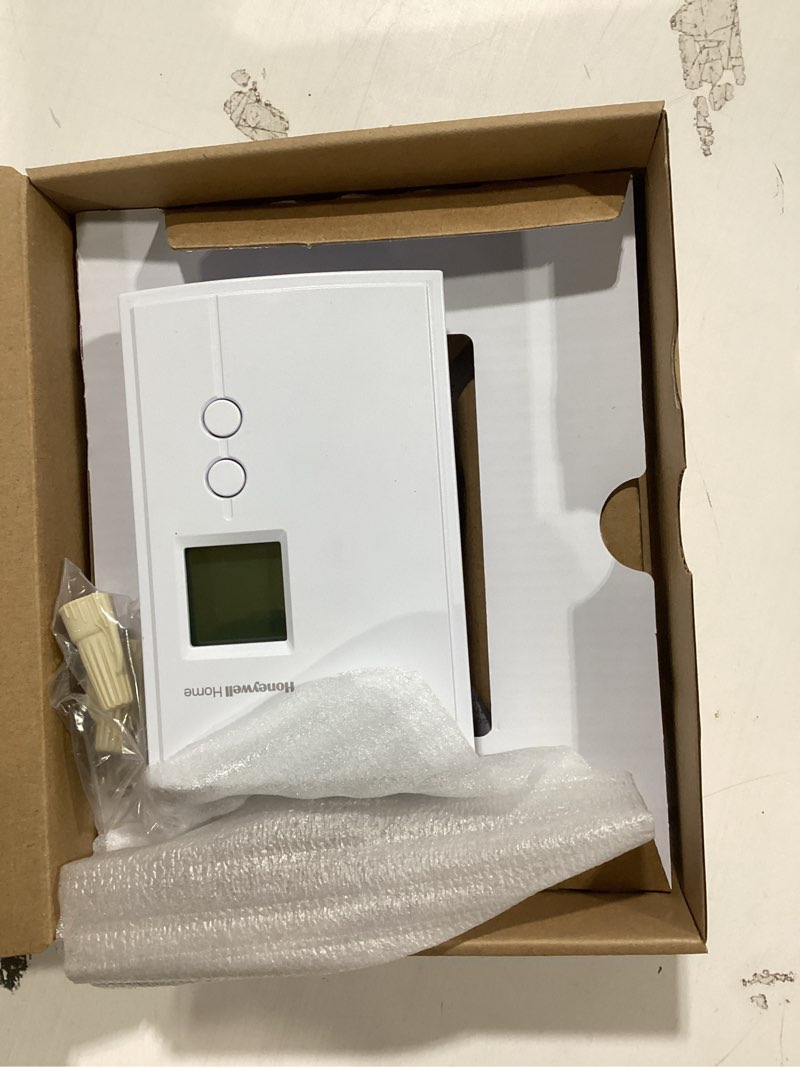 Condition photo showing As Is for Honeywell Home RLV3120A1005 Digital Non-Programmable Thermostat for Electric Heat Only