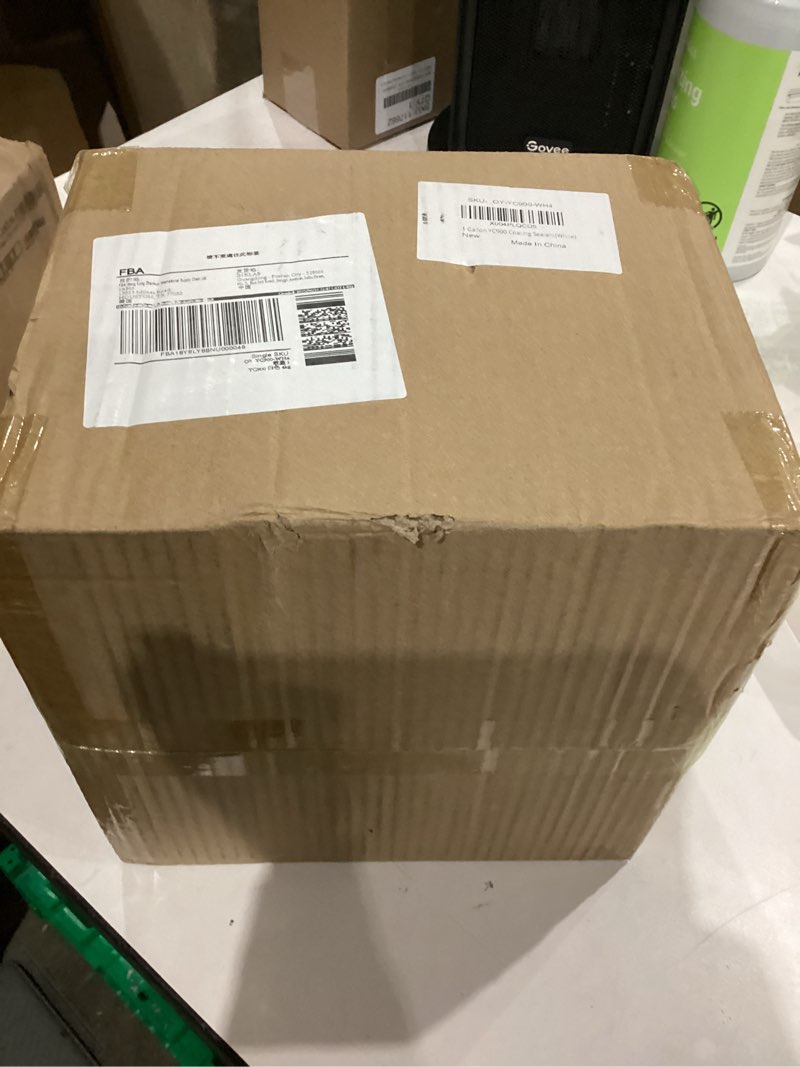 Condition photo showing New/Like New for Waterproof Sealant, ORIENTAL YUHONG 1 Gallon Acrylic Coating Sealant, UV Defense, Elastomeric Roof Coating Sealer for Roof Leaks Repair, Concrete, Wall Repair Indoor and Outdoor (White) White 1Gal (4kg)