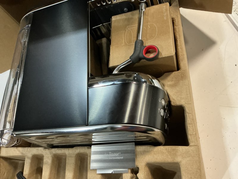 Condition photo showing Good Condition for breville bambino plus, black stainless steel