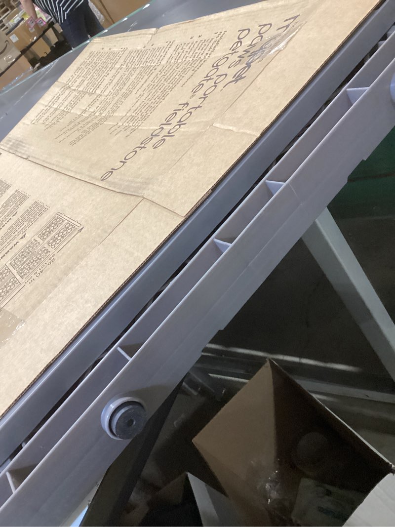 Condition photo showing Good Condition for mypet north states paws portable pet gate: 26-40" wide. pressure mount. no tools needed. made in usa, 23" tall, expandable, durable dog gates for doorways, fieldstone gray
