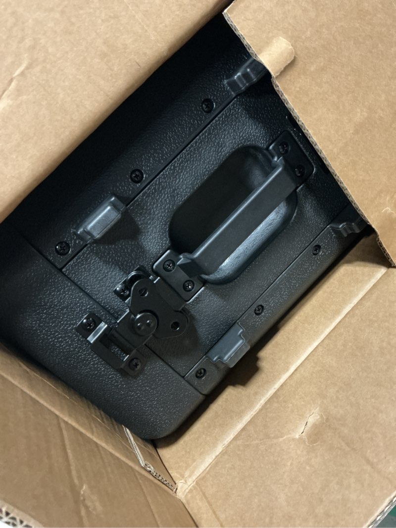 Condition photo showing Good Condition for phenyx pro 4u shallow rack case, 19" rackmount road case, detachable front and back cover storage, shockproof & waterproof, server rack cabinet for wireless mic systems, iems, amplifiers (prcse-4u) 4u(57*39*25.4cm)