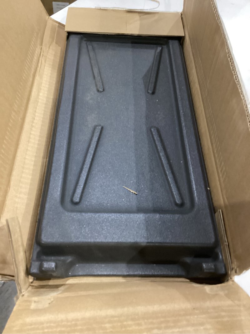 Condition photo showing Good Condition for allstare wb31k10220 griddle replacement parts for ge stove parts cafe griddle plate 20" x 8.5’’ ge stove top cast iron center griddle pan general electric gas range cooktop flat top pan 1 pack