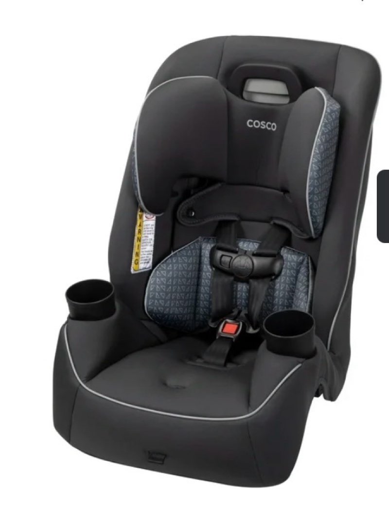 kids scenera extend infant & toddler convertible car seat, moonlit night, black