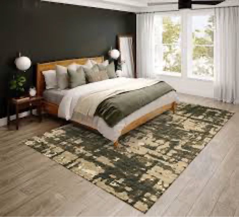 Addison Rugs Bravado ABV35 Earth Washable 9' x 12' Indoor Outdoor Area Rug, Easy Clean, Machine Wash