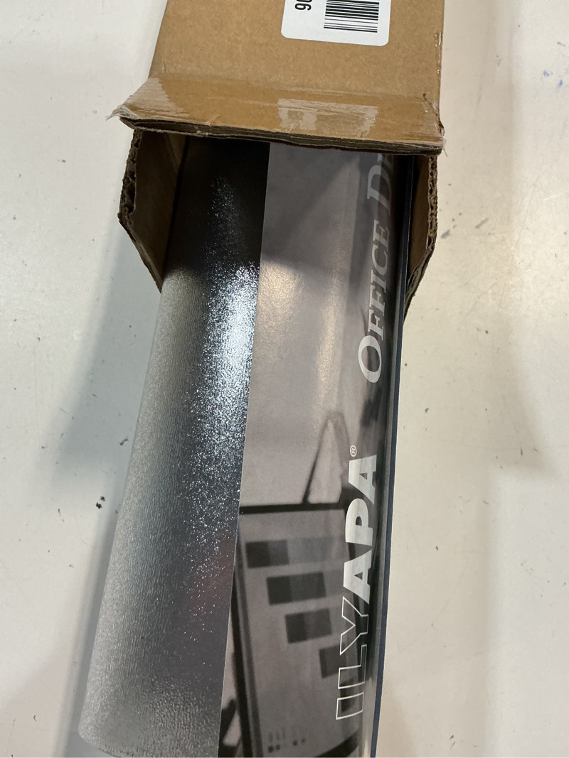 Condition photo showing item condition for Ilyapa Office Desk Pad, Clear Textured Mat - 47x23 Inch Plastic Clear Desk Protector for Home or Office, Computer Mat Full Mouse Pad (47 x 23 Inch) 23x47 inches