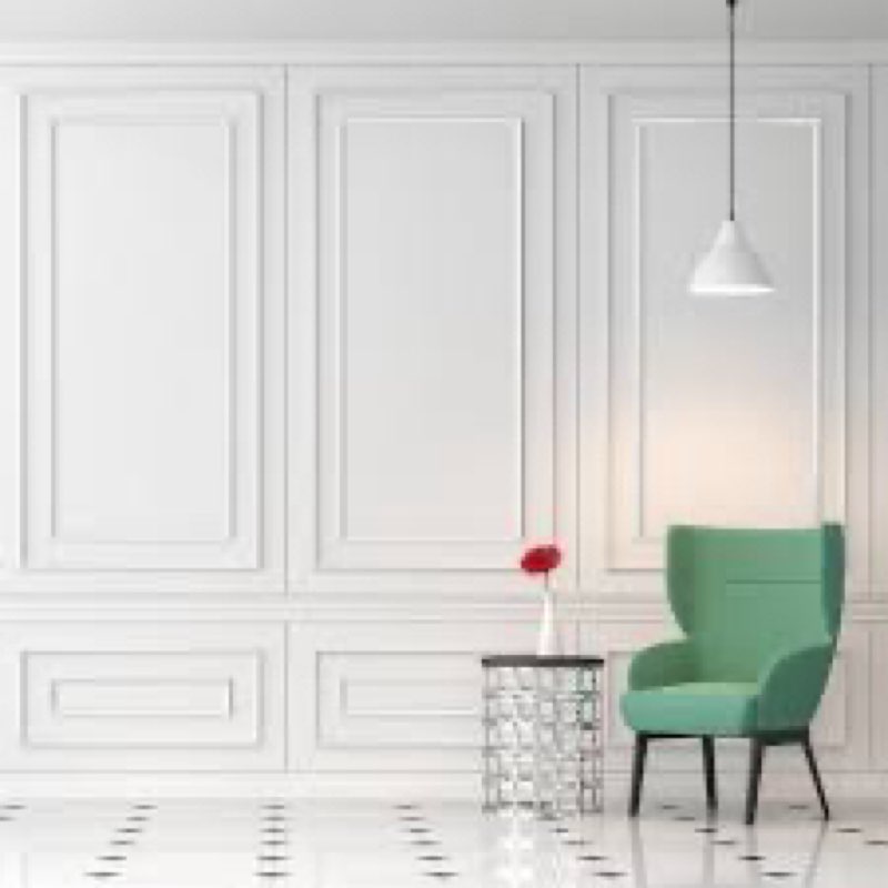 Pangda 3 Set Peel and Stick Wall Molding Kit, Premade Wainscoting Panels for Interior Wall