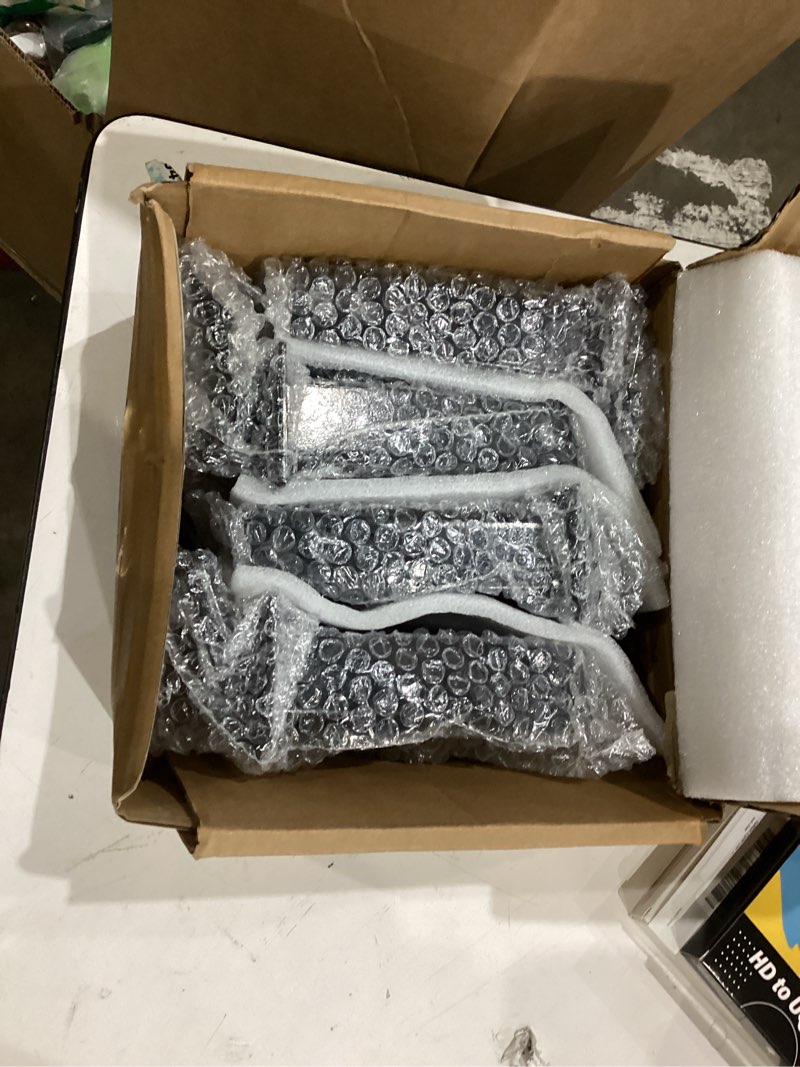 Condition photo showing New/Like New for mytee products 4 pack 5/8 inch stake pocket d rings, 18000 lbs | heavy duty adjustable trailer stake pocket tie down utility for flatbed trucks & trailer w/hitch pin, 4 holes for adjustment 4 - pack black