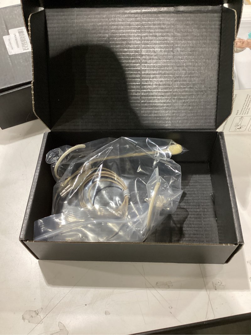 SEYUGOPTI Double Earset Over Headworn Mic, Professional Headset Microphone for AKG Wireless System w