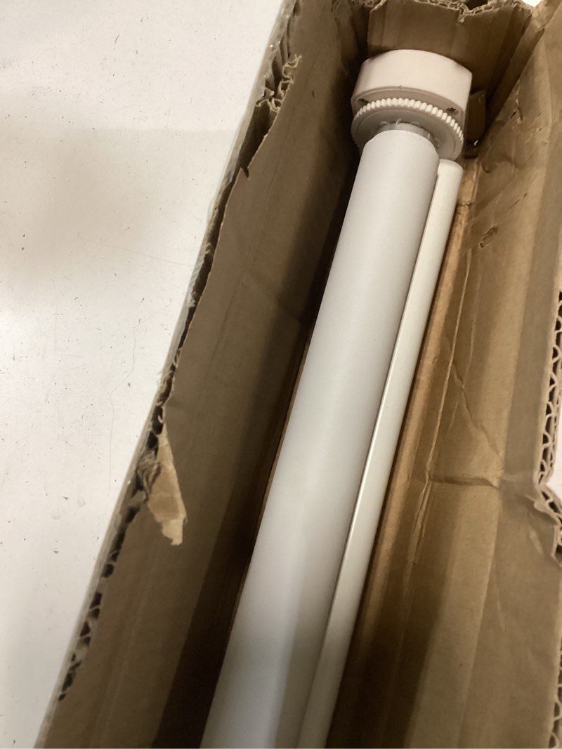 Condition photo showing Good Condition for lazblinds 100% blackout door blinds, no drill cordless roll up french door blinds, thermal insulated light blocking shades for front door, 18.2'' w x 24'' l fabric coverage, white, 1pcs