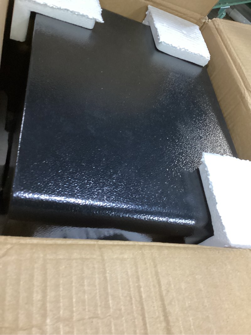 Condition photo showing Good Condition for aegis biometric fingerprint home safe, 1.0 cubic feet small digital security hidden safe quick access unlock with fingerprint/keypad/key for cash, jewelry, document