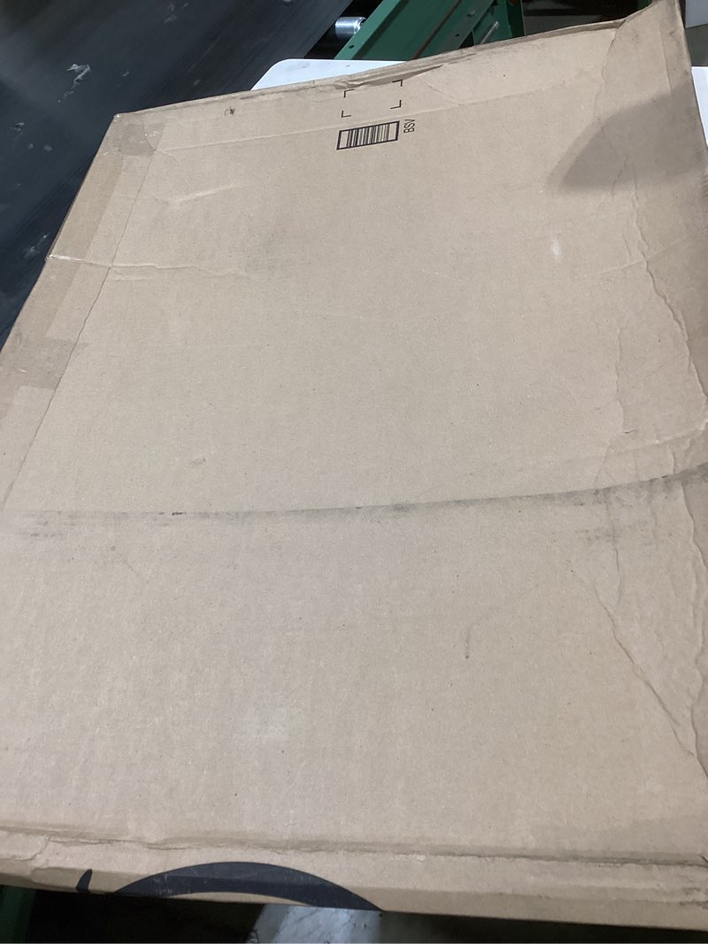 Condition photo showing Good Condition for 24x24 Picture Frame White with 20x20 Mat, Display Photo 20x20 with Mat or 24 x 24 Without Mat, Wall Hanging Large 24x24 Poster Frame with Shatter Resistant Plexiglass, White White 24x24 inch