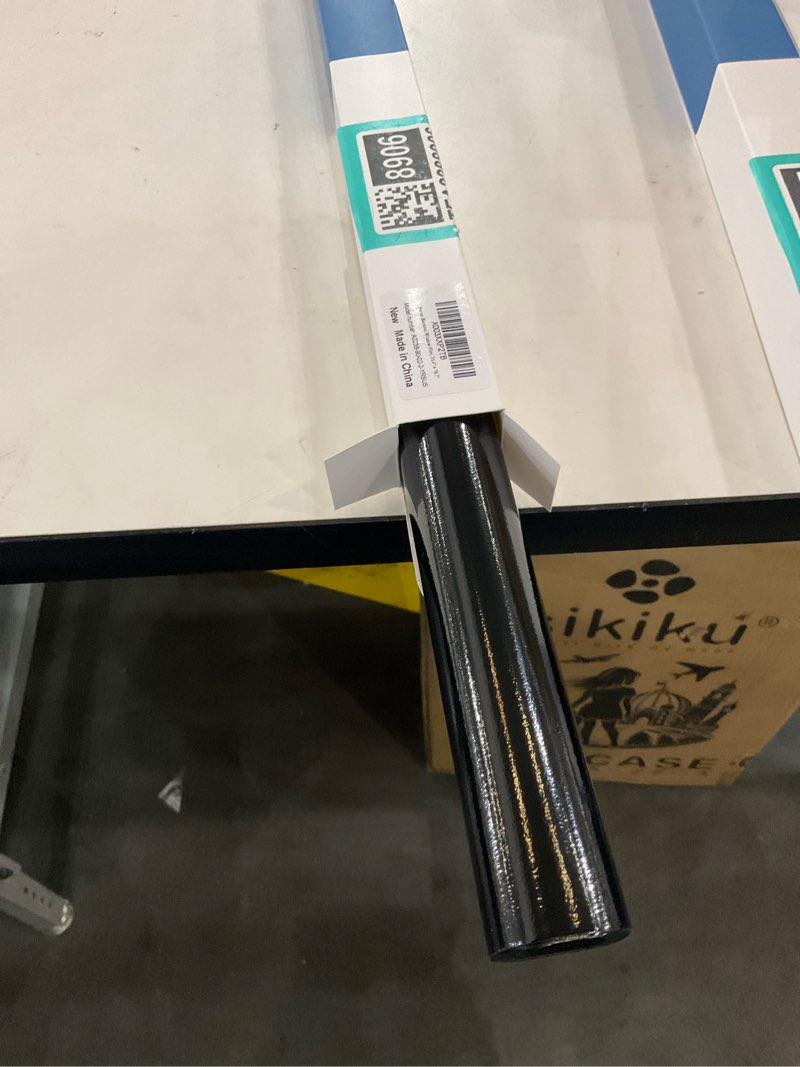 Condition photo showing Brand New for Haton Blackout Window Film Total Light Blocking Window Privacy Cover Static Cling Frosted Window Cling Tint for Glass Room Darkening Door Home, Non-Adhesive, Black 35.4" x 78.7"