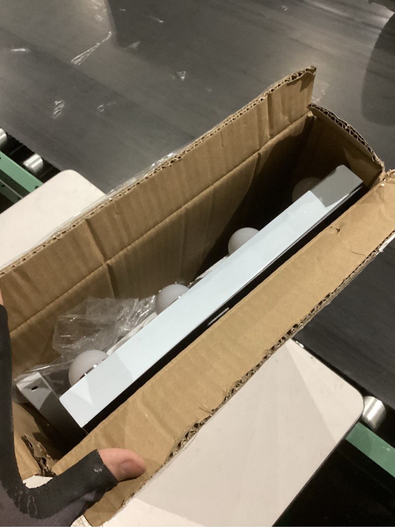 Condition photo showing New/Like New for COOLJEEN Makeup Mirror Vanity Mirror with Lights - 12 Led Bulbs Lighted Hollywood Mirror, 10X Magnification,3 Color Modes, Touch Control, Women Gift (White) White-12 Bulbs