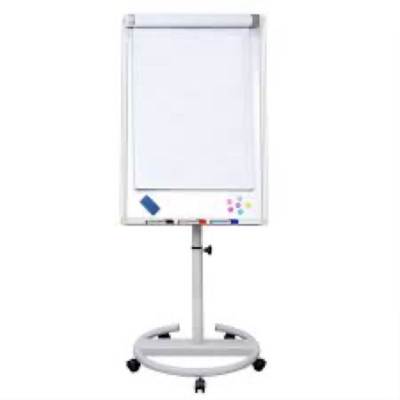 maxtek mobile dry erase board – 40x28 inches magnetic portable whiteboard stand easel white board fl