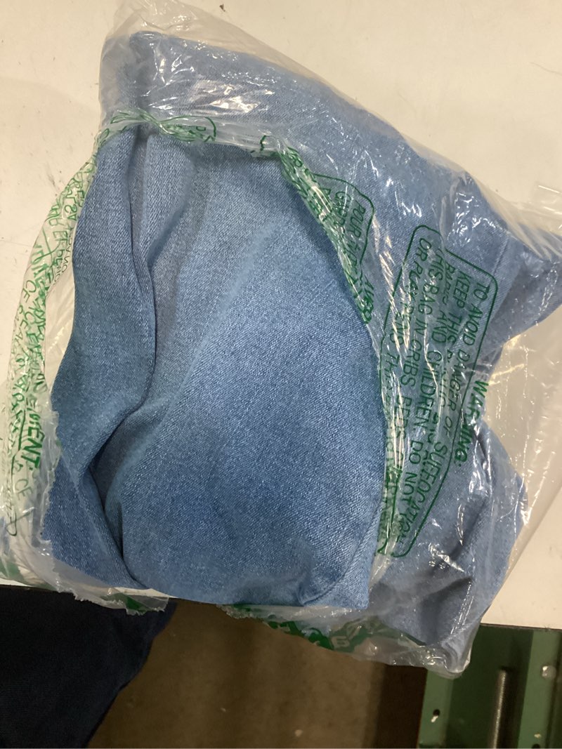 Condition photo showing Good Condition for grapent wide leg jeans for women stretch high wasited elastic waist bell bottom baggy y2k pants small