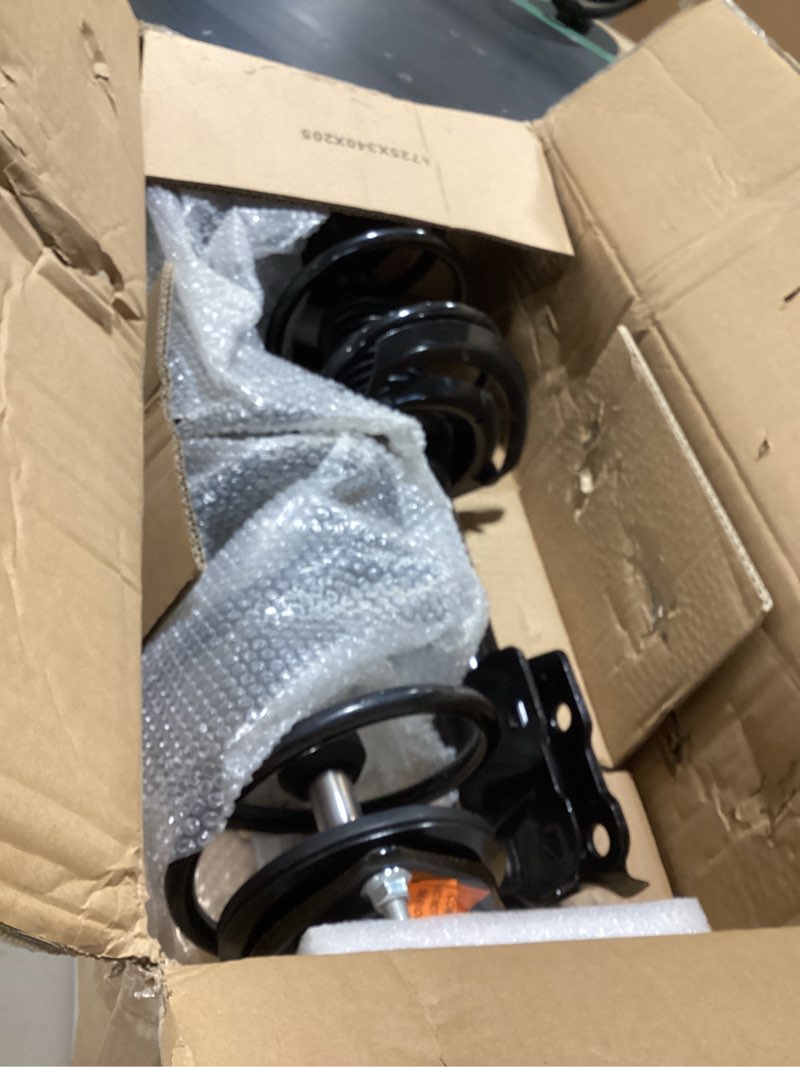Condition photo showing Good Condition for complete struts coil spring assembly shocks absorbers compatible for nissan rogue 2008-2012 front struts (set of 2) 2.5l #11733 11734
