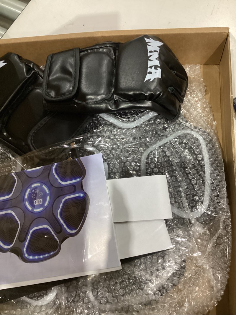 Condition photo showing New/Like New for Music Boxing Machine, Large Size Music Punching Machine for Adults Kids, Interactive Boxing Target Wall Mounted with Gloves, Gift for Men and Kid