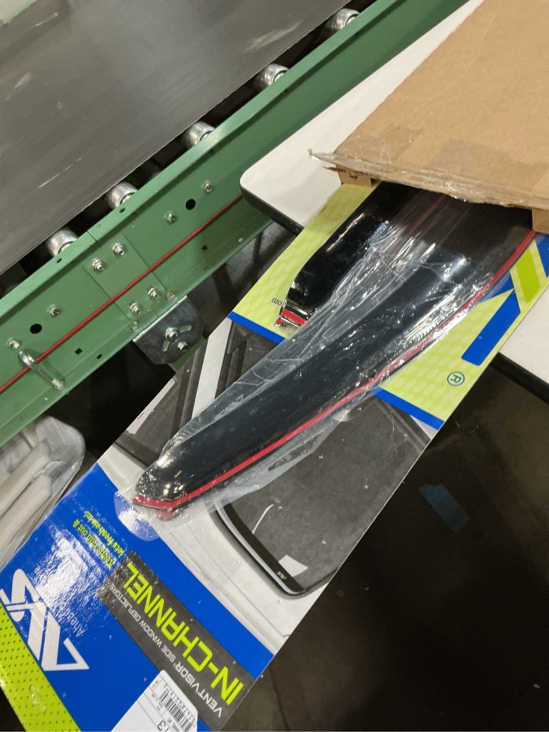Condition photo showing Good Condition for Auto Ventshade [AVS] In-Channel Rain Guards For 2019 - 2025 Ram 1500, QUAD CAB ONLY | Window Vent Visors, 4 pcs. - Smoke | 194813 In-Channel - Smoke