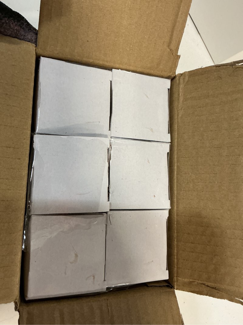 Condition photo showing New/Like New for 60 watt incandescent light bulbs, e26 a19 60w stepless dimming light bulbs 400lm, 3000k soft warm white, vintage clear glass incandescent filament bulb for home (6 pack)