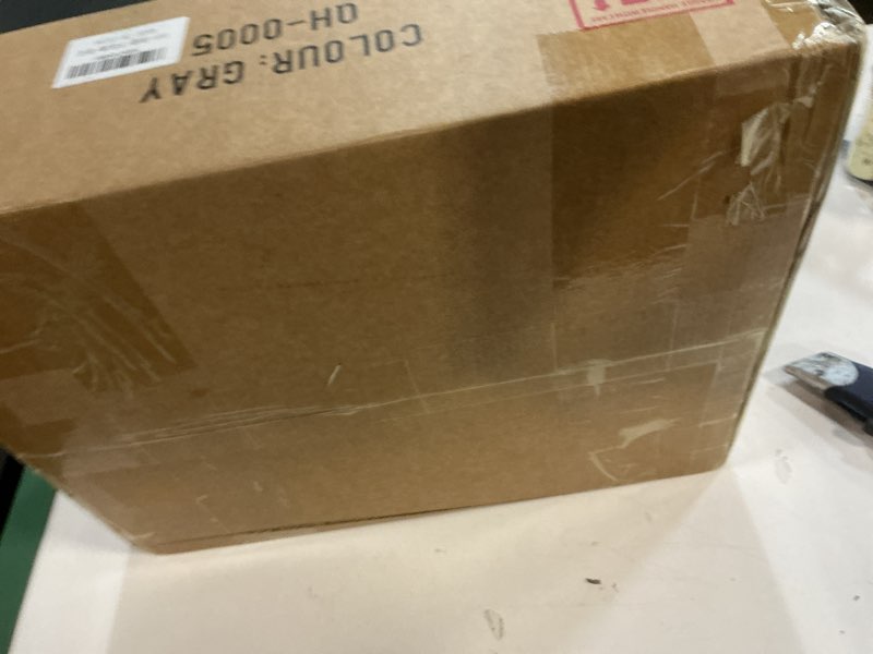 Condition photo showing New/Like New for Waterproof Shower Stool for Inside Shower,Heavy Duty Bench for Shower, Plastic Bariatric Shower Bench with Handles & Shower Head Holder, Poly Lumber Shower Chair Seat with Storage Shelf (Gray)