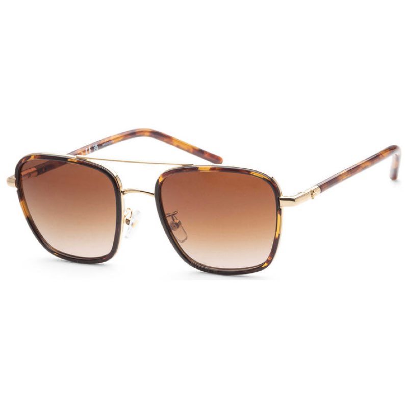 Fashion Women's Gold Square Sunglasses