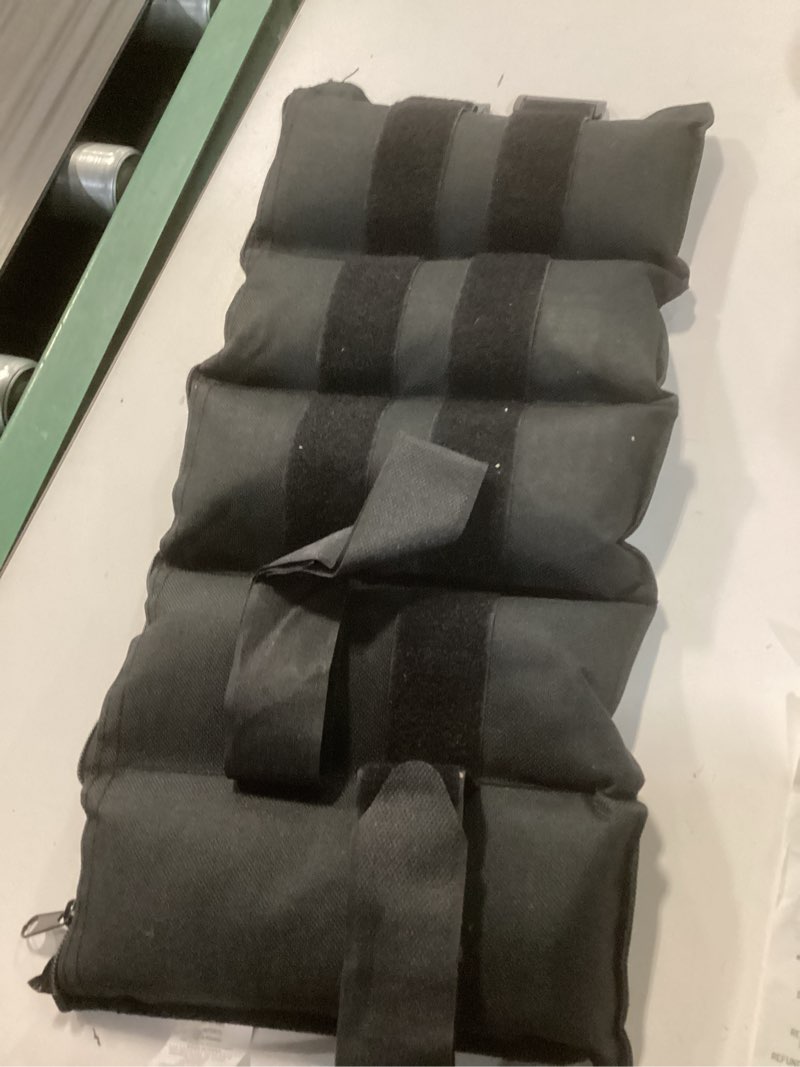 Condition photo showing Good Condition for fragraim adjustable ankle weights 1-3/4/5/6/8/10/12/15/20 lbs pair with removable weight for jogging, gymnastics, aerobics, physical therapy